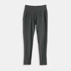 Women's Tek Gear® Essential High-Waisted Leggings -Tek Gear Online Shop 4276683 ALT2
