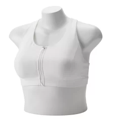 Plus Size Tek Gear® Zip-Front Medium Impact Sports Bra