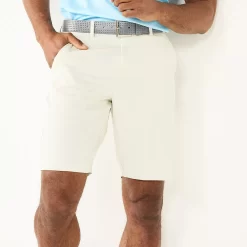 Men's Tek Gear® Solid Flat-Front Performance Golf Shorts