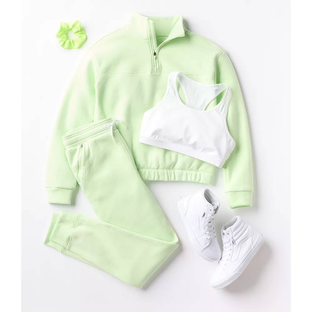 Girls 7-16 Tek Gear® Ultrasoft Fleece Joggers In Regular & Plus 5 Girls 7-16 Tek Gear® Ultrasoft Fleece Joggers In Regular & Plus - Image 5