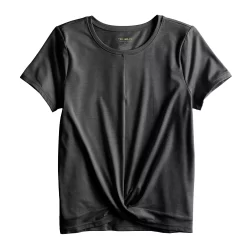 Girls 7-16 Tek Gear® Soft Tek Twist Hem Tee In Regular & Plus