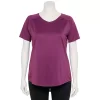 Plus Size Tek Gear® Performance Core V-Neck Tee