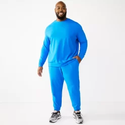 Big & Tall Tek Gear® French-Terry Joggers -Tek Gear Online Shop 5240485 ALT9