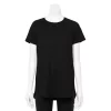 Petite Tek Gear® High Slit Tunic Tee
