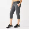 Petite Tek Gear® Essential Straight-Leg Workout Capris