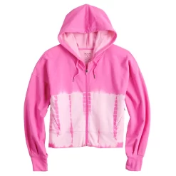 Women's Tek Gear® French Terry Crop Zip-Up Jacket -Tek Gear Online Shop 5260235 ALT2