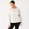 Plus Size Tek Gear® Run Popover Top