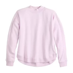 Women's Tek Gear® Ultrasoft Fleece Mockneck Sweatshirt -Tek Gear Online Shop 5523249 ALT2