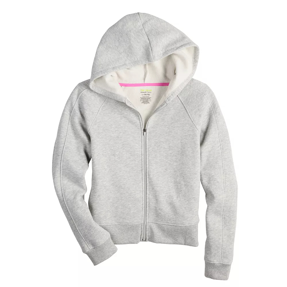 Girls 7-16 Tek Gear® Ultrasoft Fleece Full-Zip Hoodie In Regular & Plus 1 Girls 7-16 Tek Gear® Ultrasoft Fleece Full-Zip Hoodie In Regular & Plus