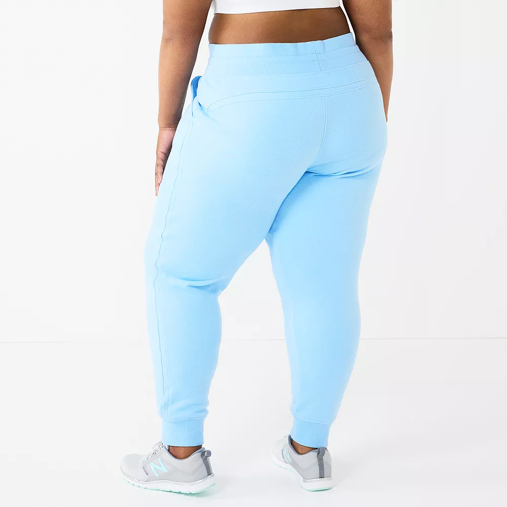 Plus Size Tek Gear® Ultrasoft Fleece Jogger Pants 2 Plus Size Tek Gear® Ultrasoft Fleece Jogger Pants - Image 2