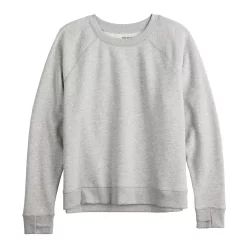 Women's Tek Gear® Easy Ultrasoft Fleece Sweatshirt -Tek Gear Online Shop 5543912 ALT2