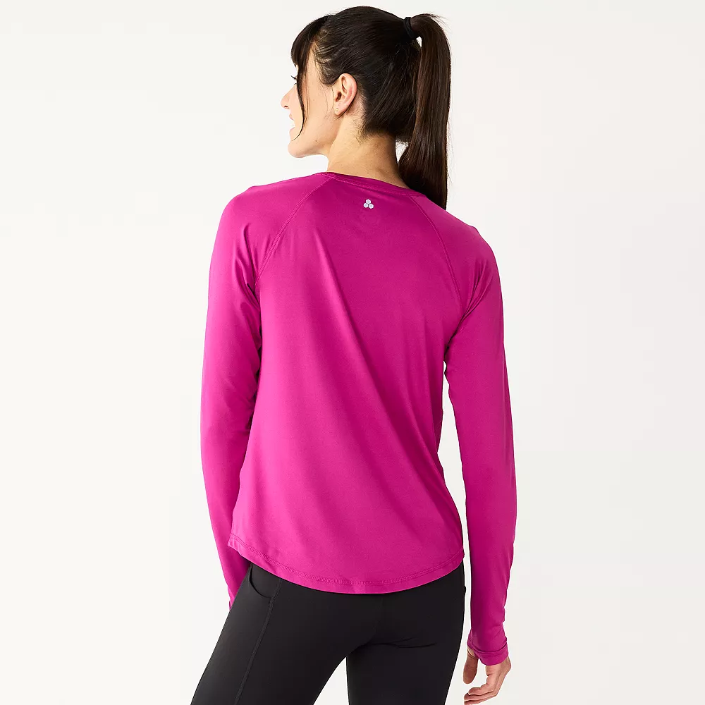 Women's Tek Gear® Performance Long Sleeve Tee 2 Women's Tek Gear® Performance Long Sleeve Tee - Image 2