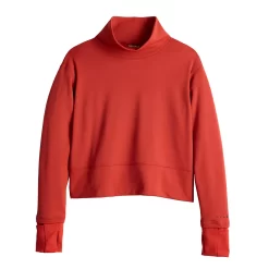 Women's Tek Gear® Run Mockneck Long Sleeve Top -Tek Gear Online Shop 5653465 ALT2