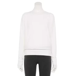 Women's Tek Gear® Keyhole Back Long-Sleeve Tee