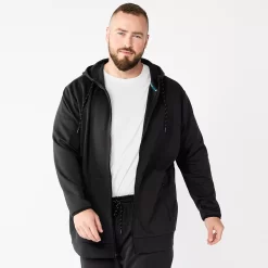 Big & Tall Tek Gear® Essential Fleece Full-Zip Hoodie