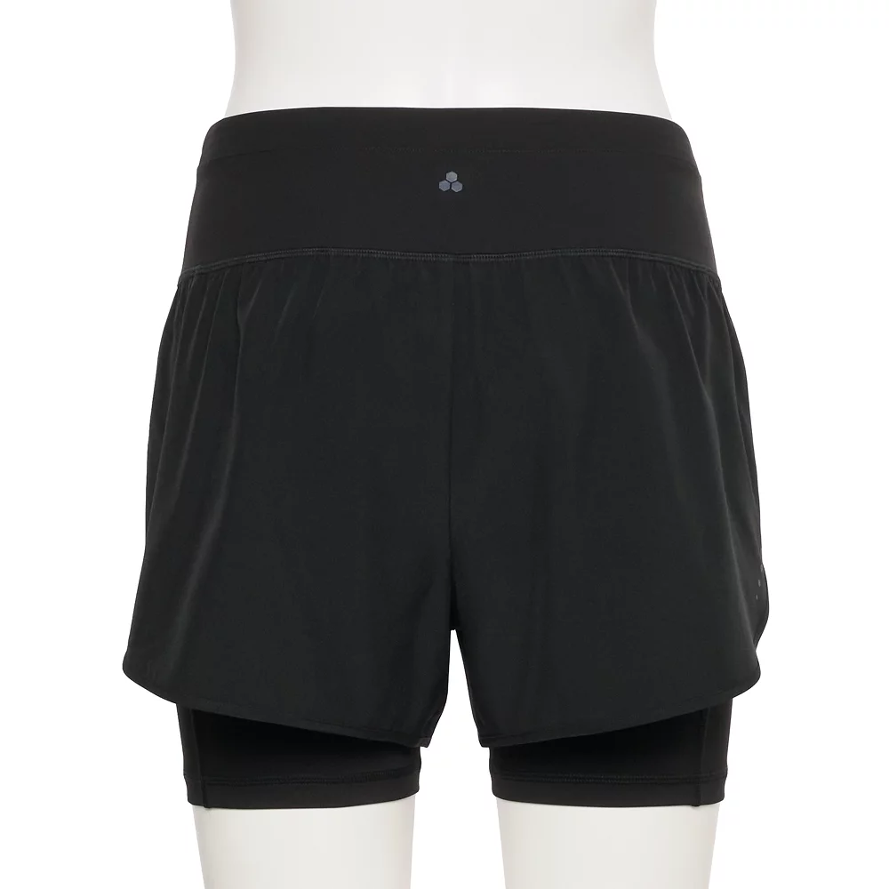 Women's Tek Gear® Layered Running Shorts 2 Women's Tek Gear® Layered Running Shorts - Image 2