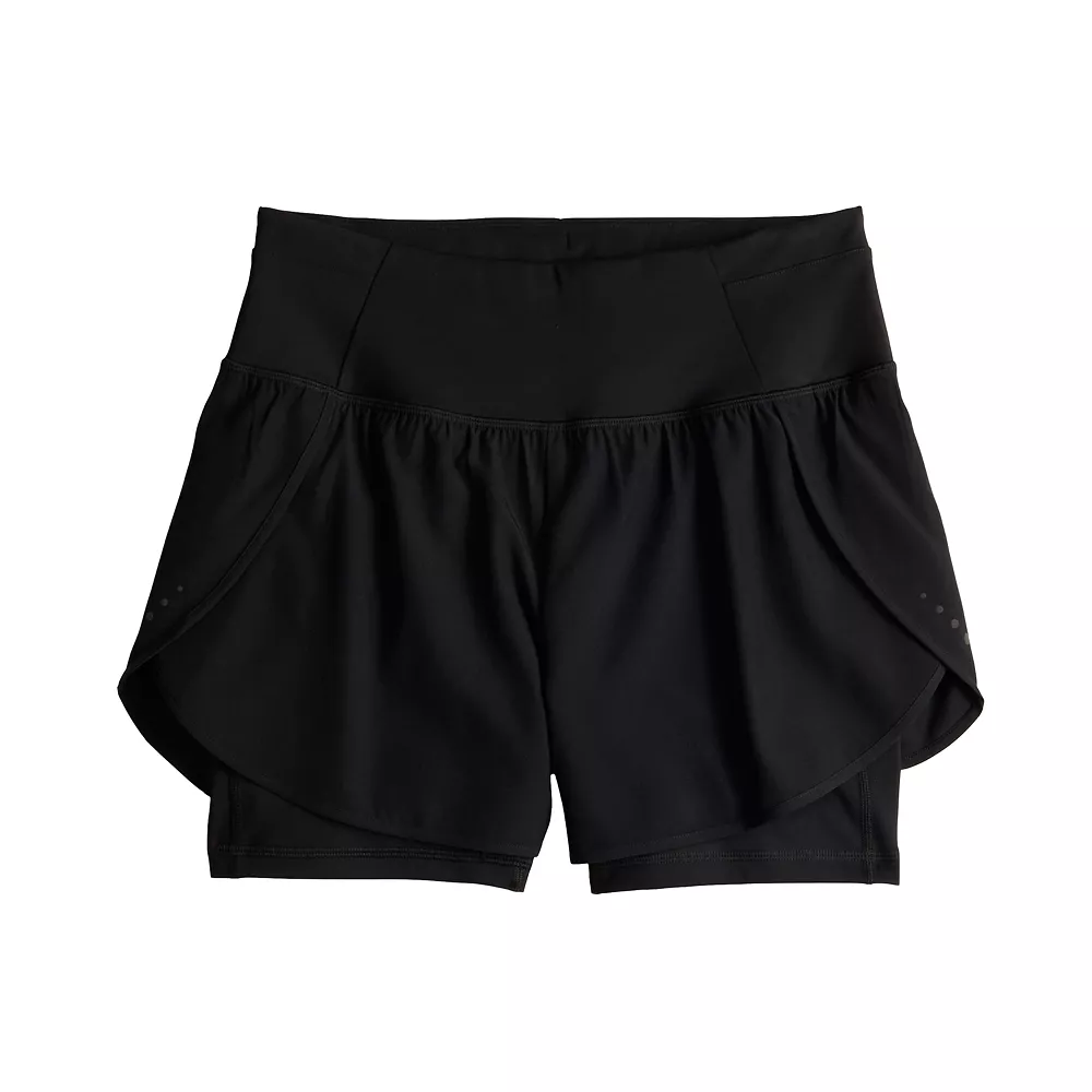 Women's Tek Gear® Layered Running Shorts 3 Women's Tek Gear® Layered Running Shorts - Image 3