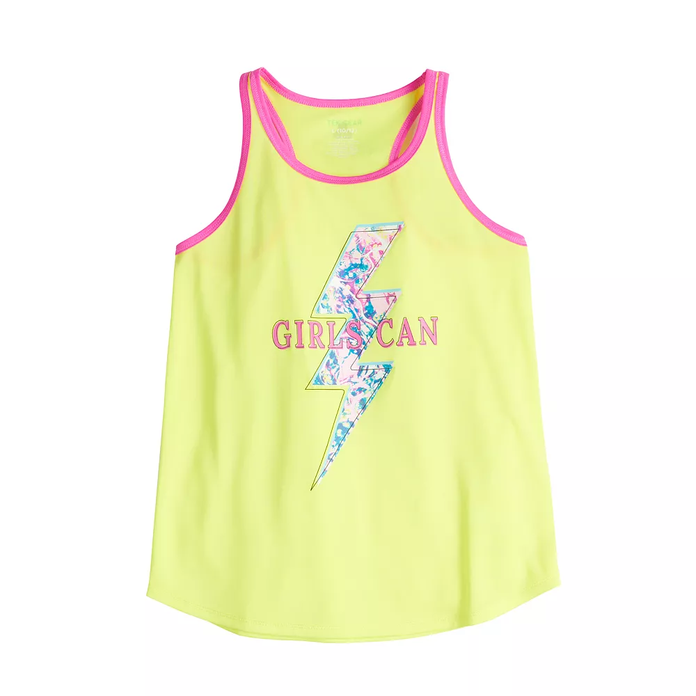 Girls 7-16 Tek Gear® Girls Can Tank 1 Girls 7-16 Tek Gear® Girls Can Tank