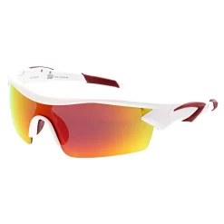 Men's Tek Gear® 71mm Semi-Rimless Plastic Sport Shield Polarized Sunglasses