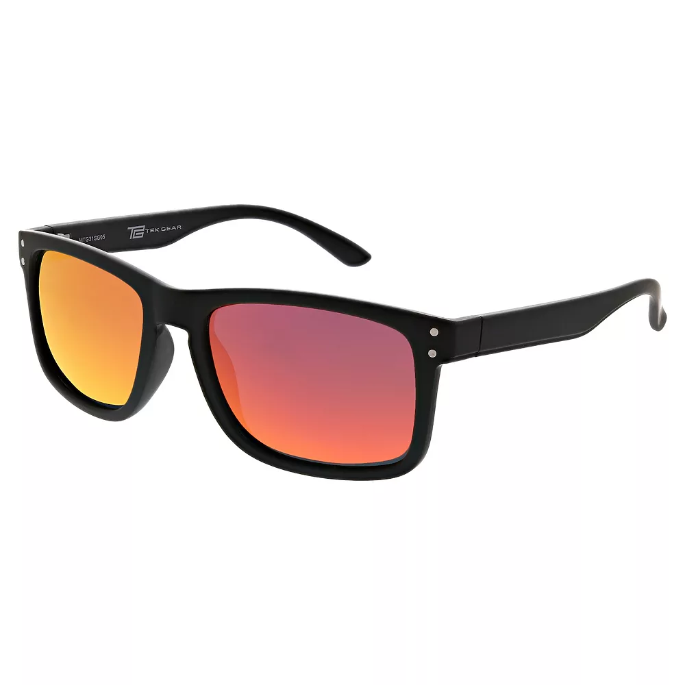 Men's Tek Gear® 54mm Square Polarized Sunglasses 1 Men's Tek Gear® 54mm Square Polarized Sunglasses