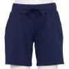 Petite Tek Gear® Weekend French Terry Bermuda Shorts